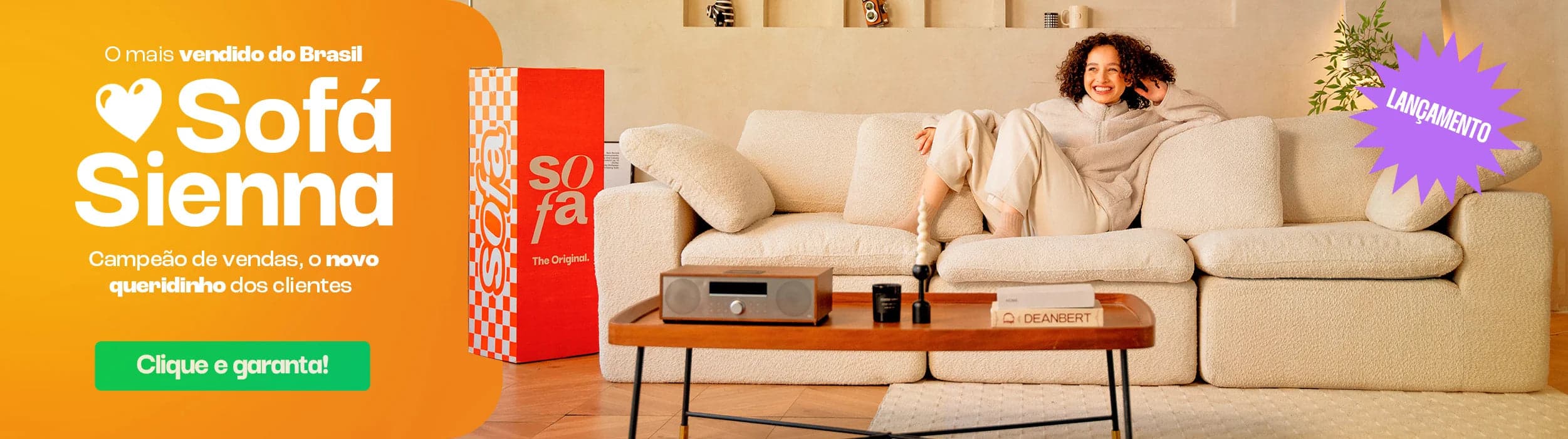 Lançamento Sofá Sienna
